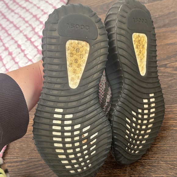 Yeezy Athletic Shoes - Black and Orange - Picture 3 of 4